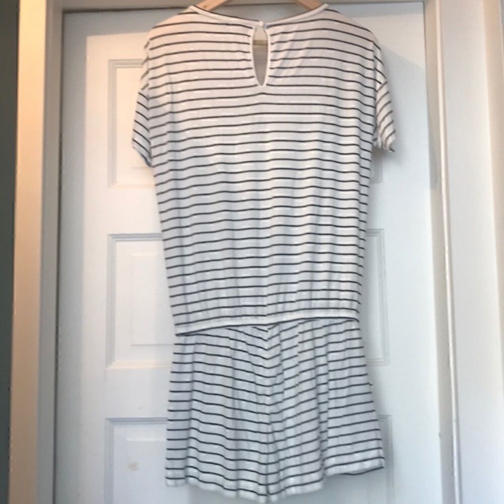 J. Crew Perfect Striped Romper! ❤️ - Picture 2 of 3